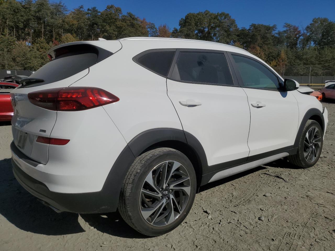 2020 Hyundai Tucson VIN KM8J3CAL1LU114619 Copart auction photo, front end damage thumbnail 3