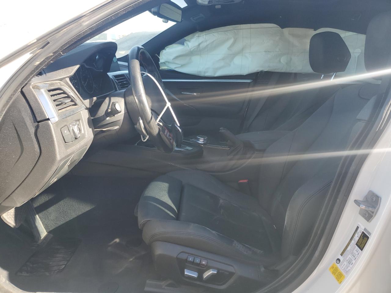 2019 BMW 4er VIN WBA4J1C52KBM12288 Copart auction photo, side / front end damage thumbnail 7