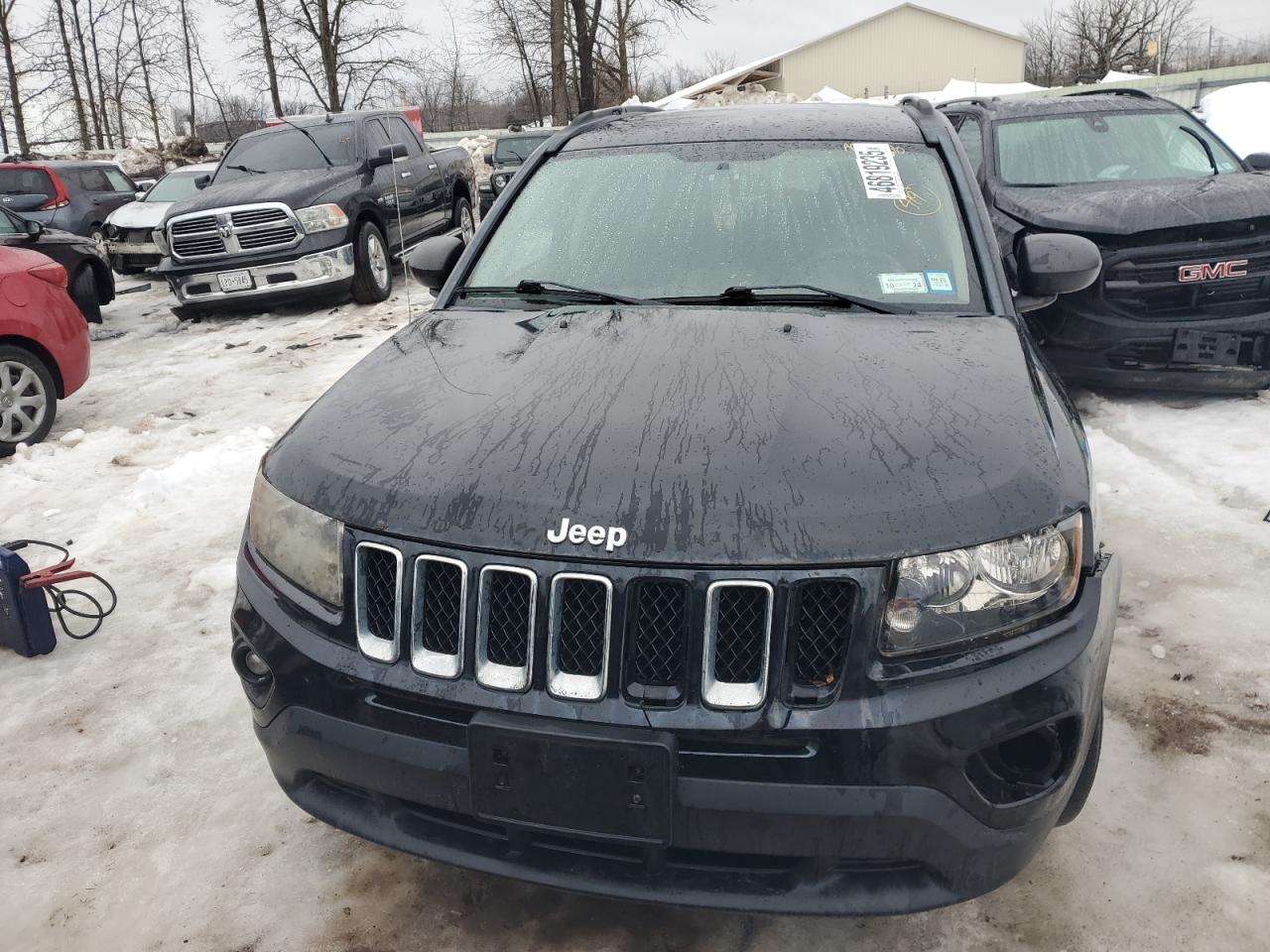 2014 Jeep Compass VIN 1C4NJDBB0ED538190 Copart auction photo, rear end / front end damage thumbnail 5