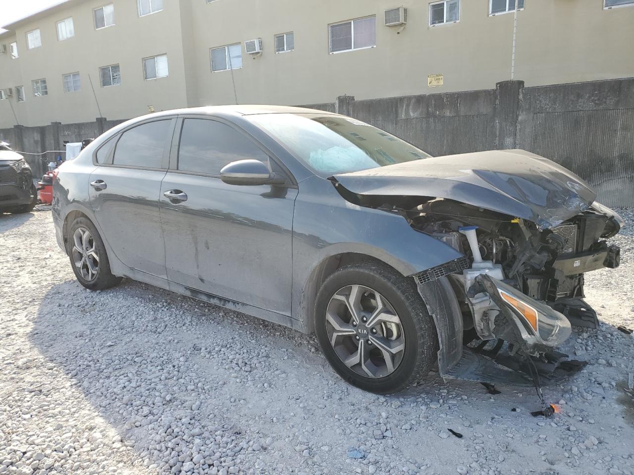 2021 KIA Forte VIN 3KPF24AD7ME406139 Copart auction photo, front end damage thumbnail 4