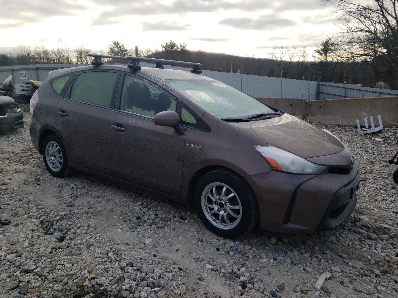2016 Toyota Prius VIN JTDZN3EUXGJ041200 Copart auction photo, stripped damage thumbnail 4