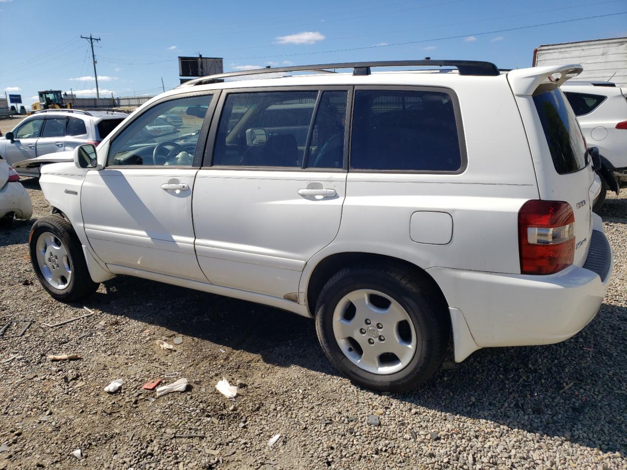 2004 Toyota Highlander VIN JTEEP21A940037506 Copart auction photo, front end / frame damage damage thumbnail 2