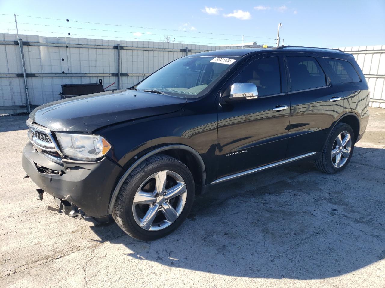 2012 Dodge Durango VIN 1C4RDJEG7CC151878
