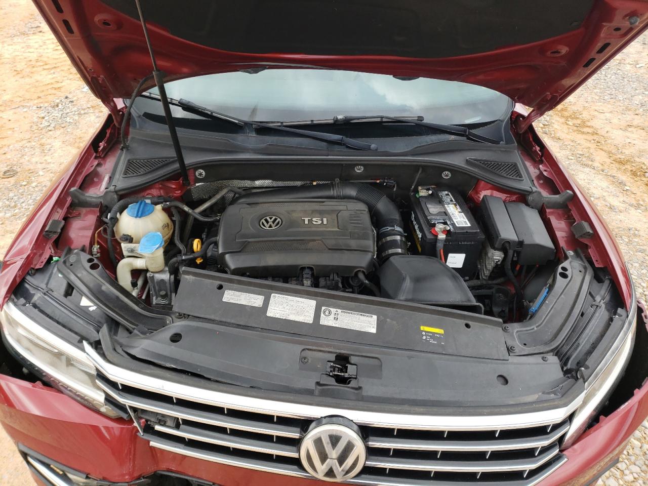 2016 Volkswagen Passat VIN 1VWCS7A30GC043767 Copart auction photo, front end damage thumbnail 11