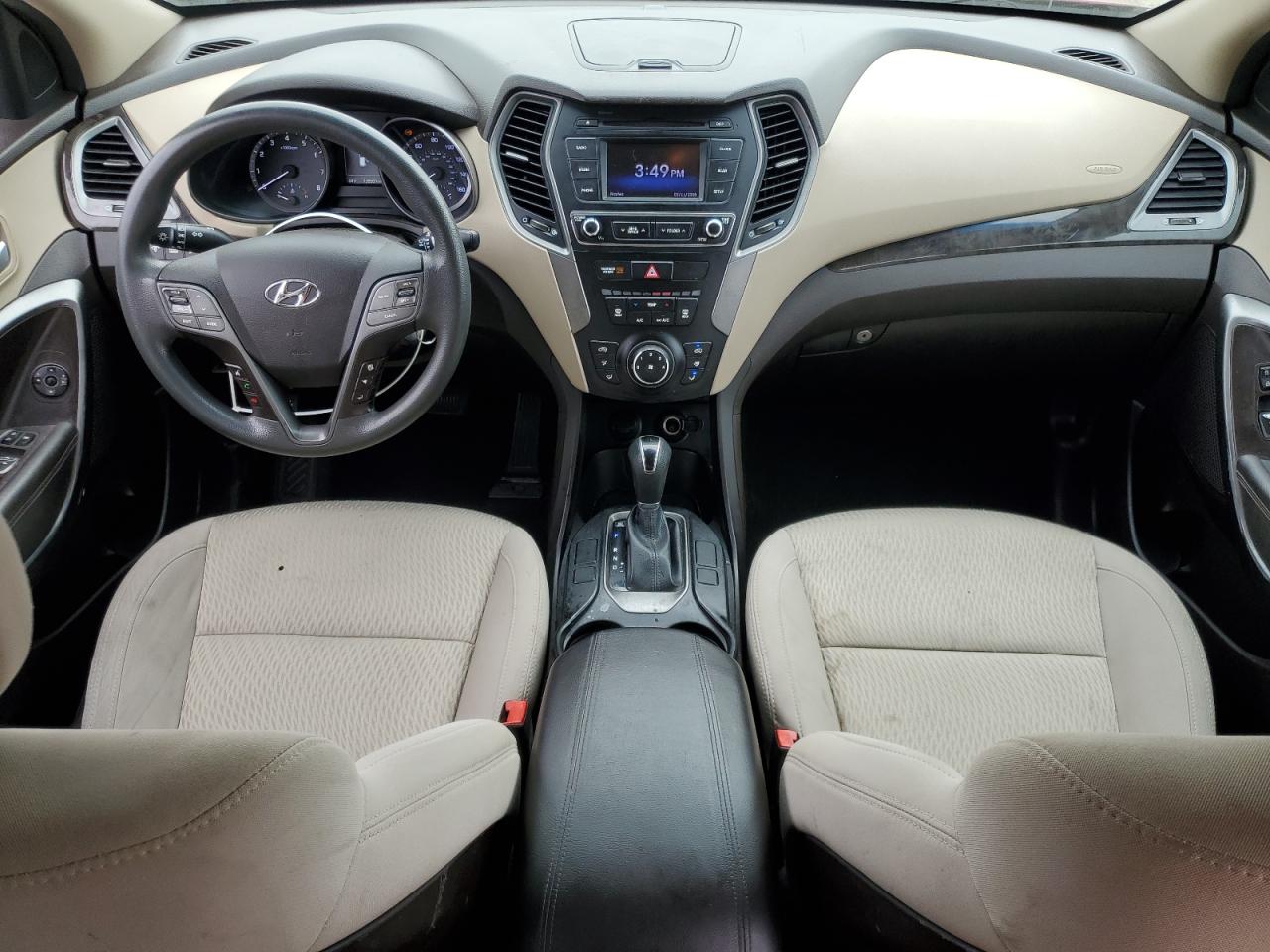 2018 Hyundai Santa Fe VIN 5XYZT3LB9JG539130 Copart auction photo, front end damage thumbnail 8
