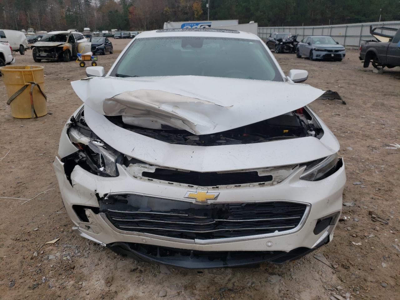 2016 Chevrolet Malibu VIN 1G1ZJ5SU4GF353844 Copart auction photo, front end damage thumbnail 5