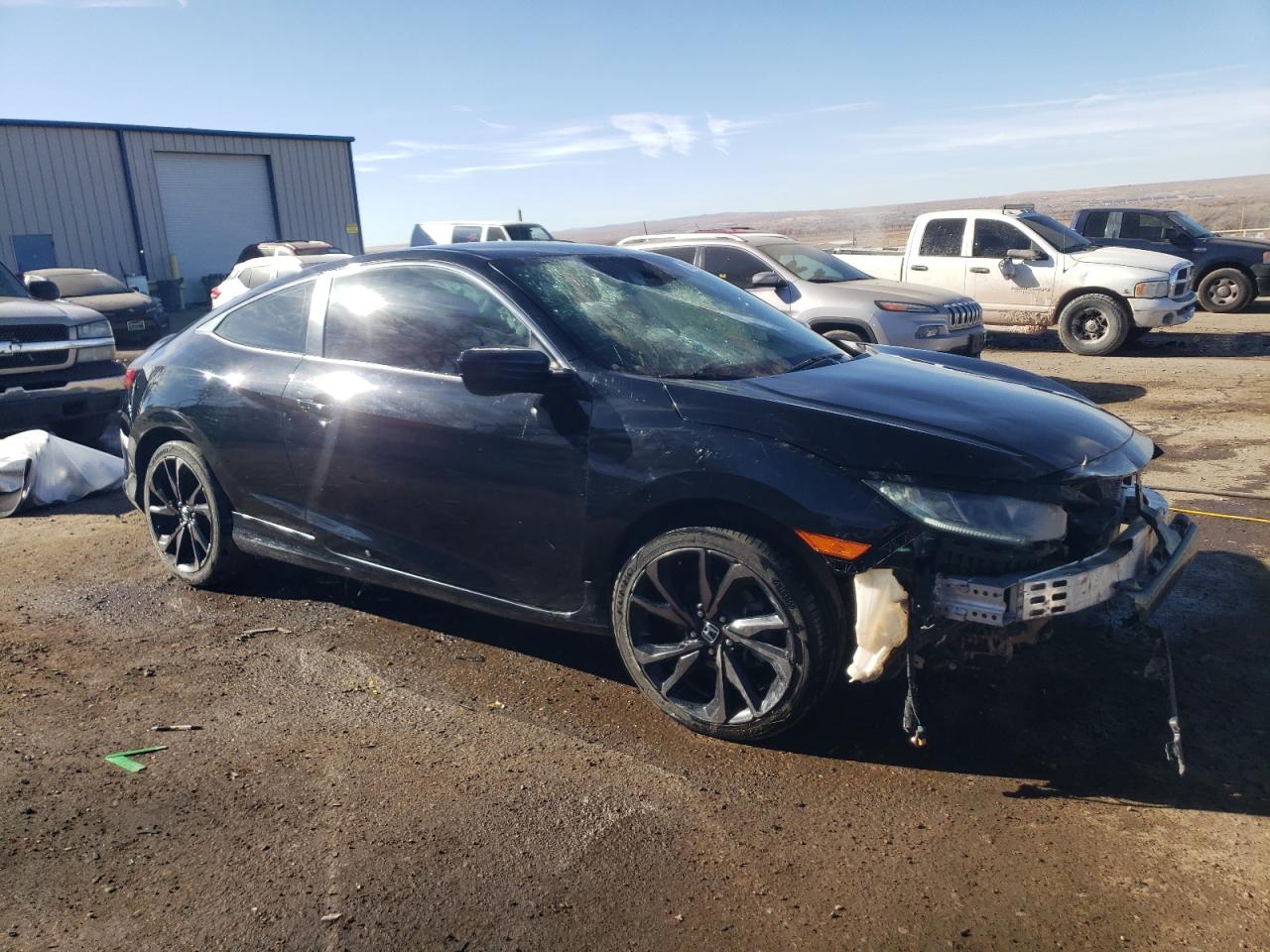 2019 Honda Civic VIN 2HGFC4B83KH308520 Copart auction photo, front end damage thumbnail 4