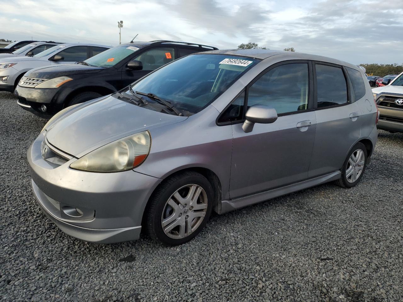 2007 Honda Fit VIN JHMGD38647S031648