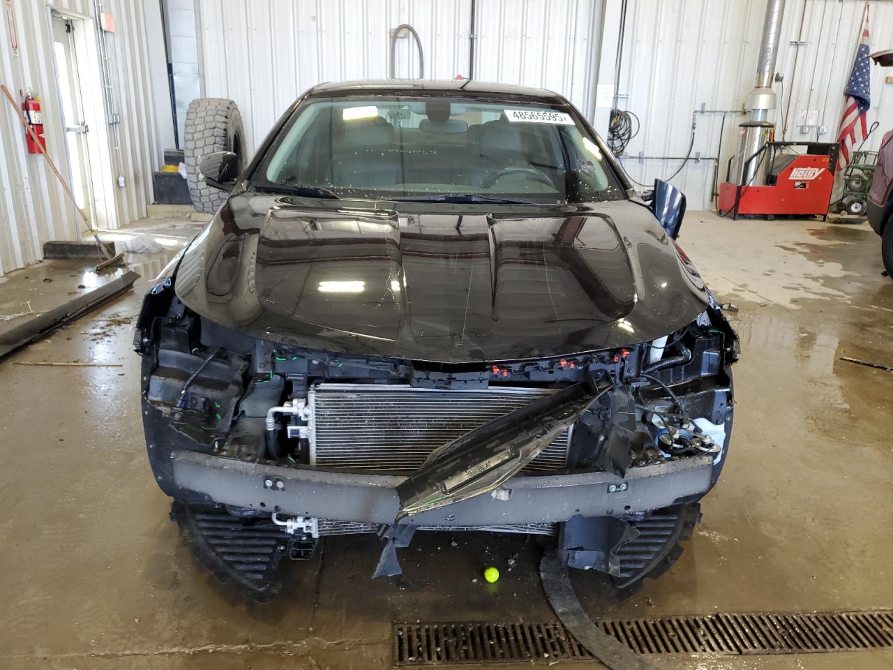 2019 Chevrolet Impala VIN 2G11Z5S33K9135022 Copart auction photo, front end / side damage thumbnail 5
