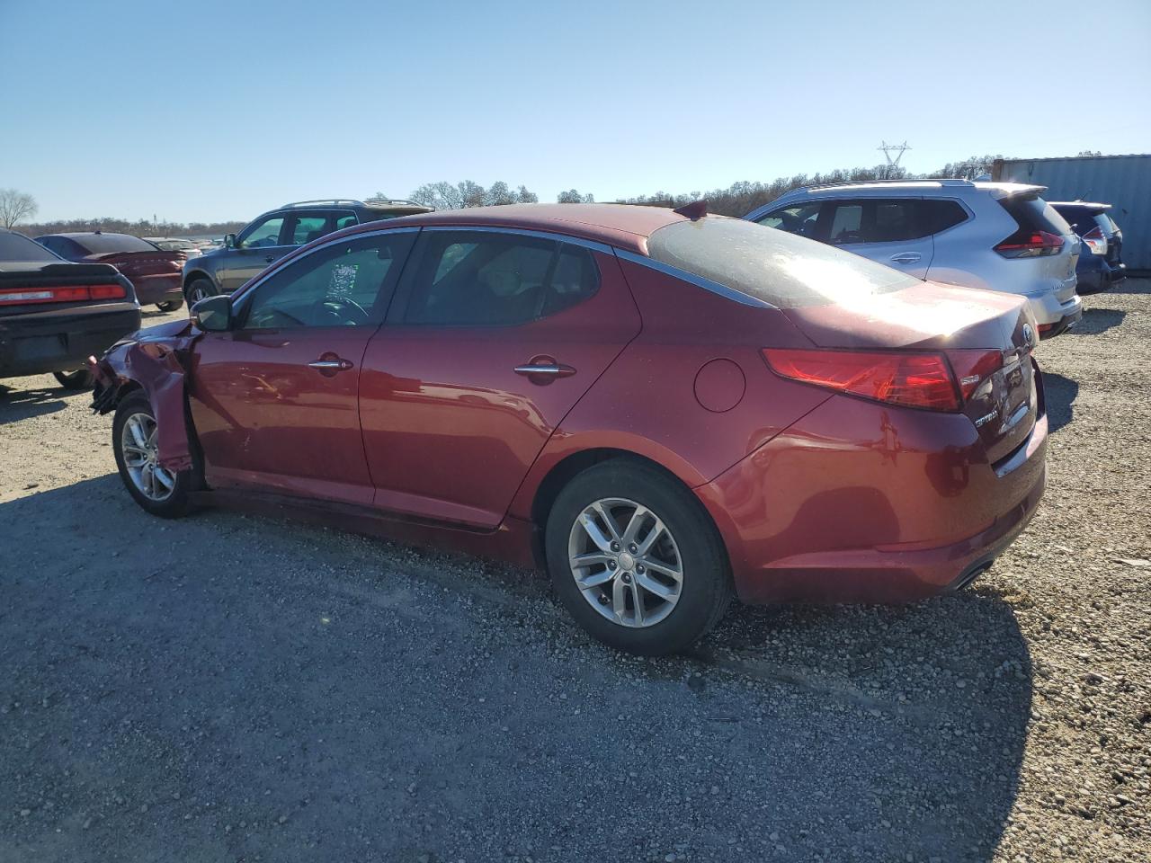 2013 KIA Optima VIN 5XXGM4A7XDG130622 Copart auction photo, front end damage thumbnail 2