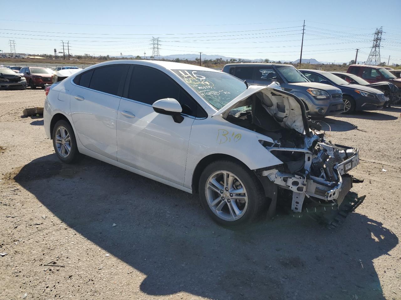 2018 Chevrolet Cruze VIN 1G1BE5SM5J7159136 Copart auction photo, front end / mechanical damage thumbnail 4