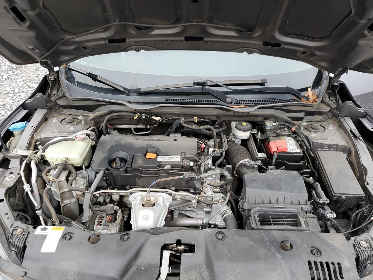 2016 Honda Civic VIN 19XFC2F75GE012891 Copart auction photo, all over damage thumbnail 11