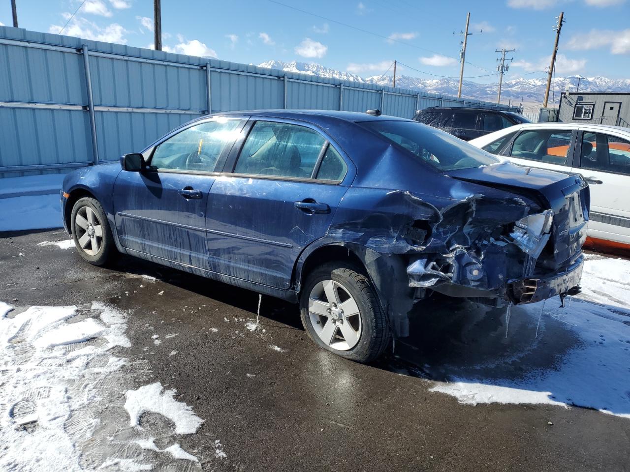 2007 Ford Fusion VIN 3FAHP07Z67R200996 Copart auction photo, rear end / undercarriage damage thumbnail 2