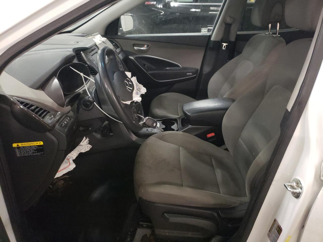 2018 Hyundai Santa Fe VIN 5NMZTDLB5JH066418 Copart auction photo, front end damage thumbnail 7
