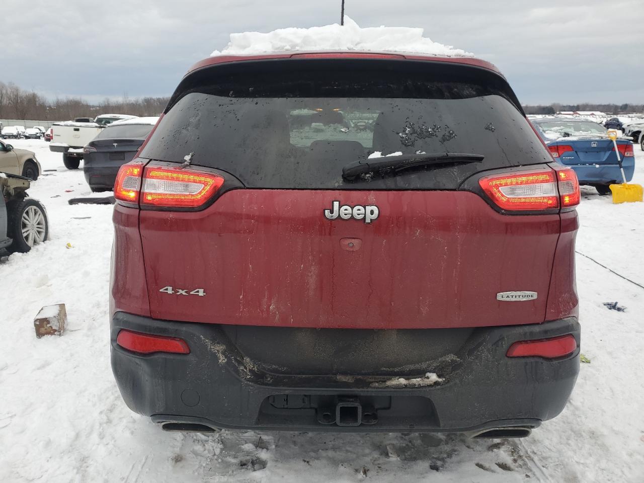2015 Jeep Grand Cherokee VIN 1C4PJMCS1FW659906 Copart auction photo, front end damage thumbnail 6