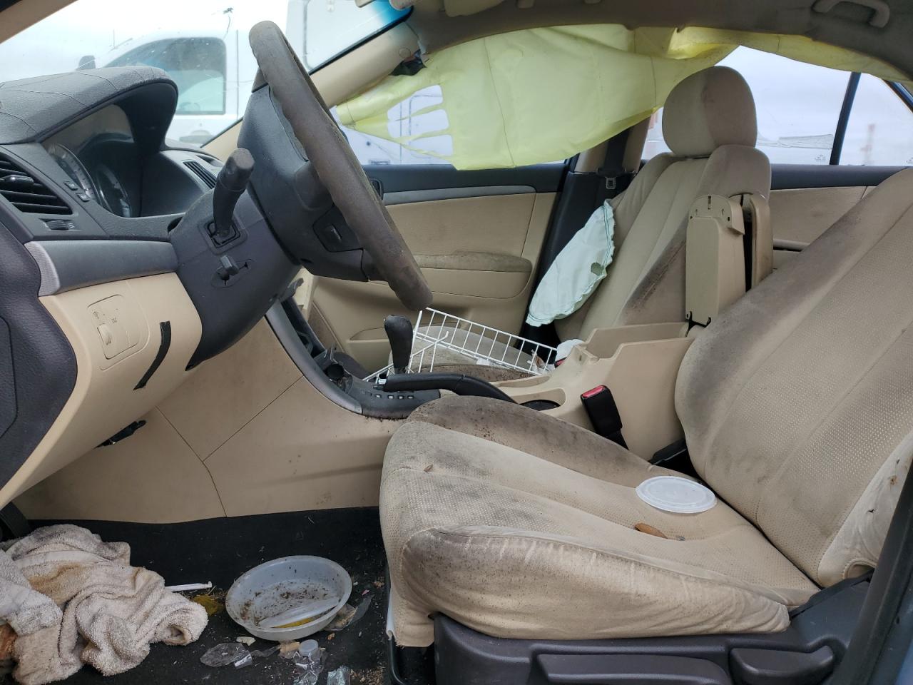 2009 Hyundai Sonata VIN 5NPET46C59H454217 Copart auction photo, side / rear end damage thumbnail 7