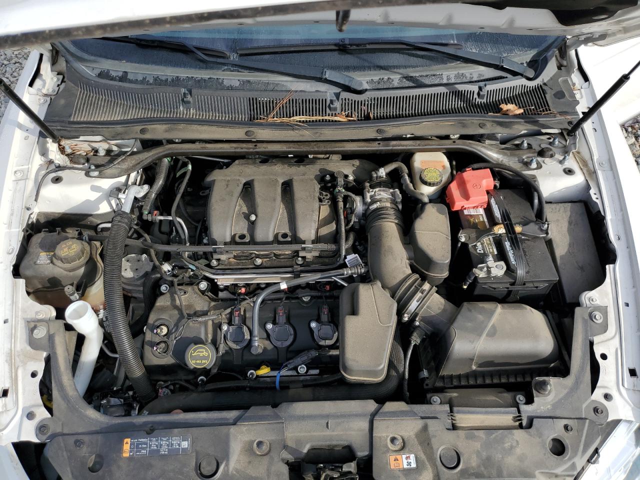2015 Ford Taurus VIN 1FAHP2E8XFG208420 Copart auction photo, front end / side damage thumbnail 11