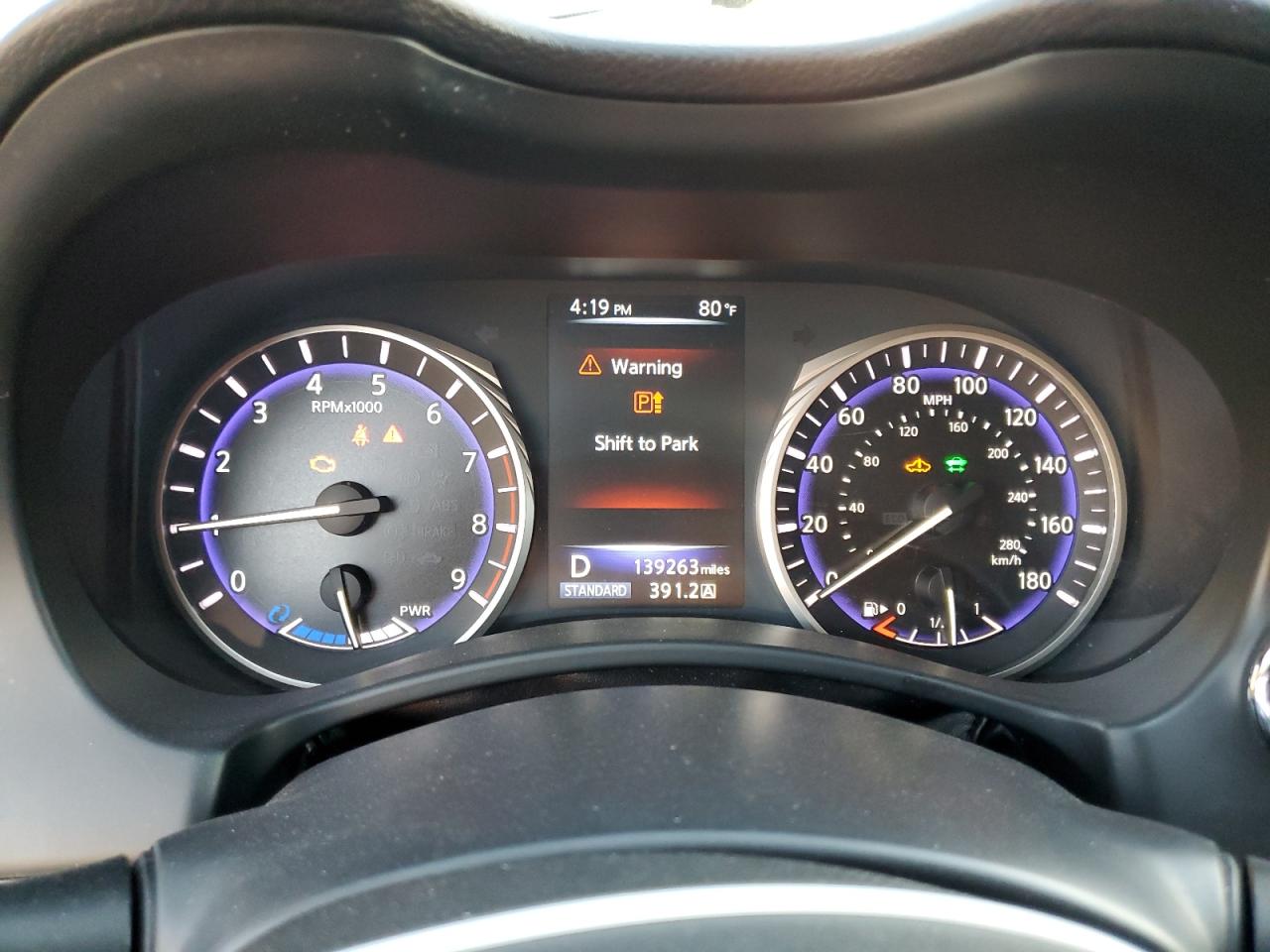 2014 Infiniti Q50 VIN JN1AV7AP3EM691179 Copart auction photo, all over damage thumbnail 9