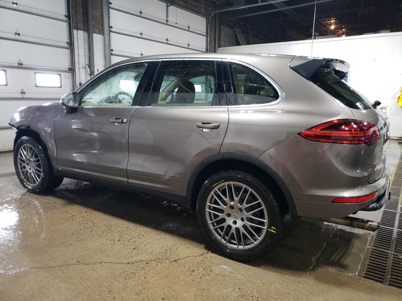2016 Porsche Cayenne VIN WP1AF2A28GKA42475 Copart auction photo, front end damage thumbnail 2