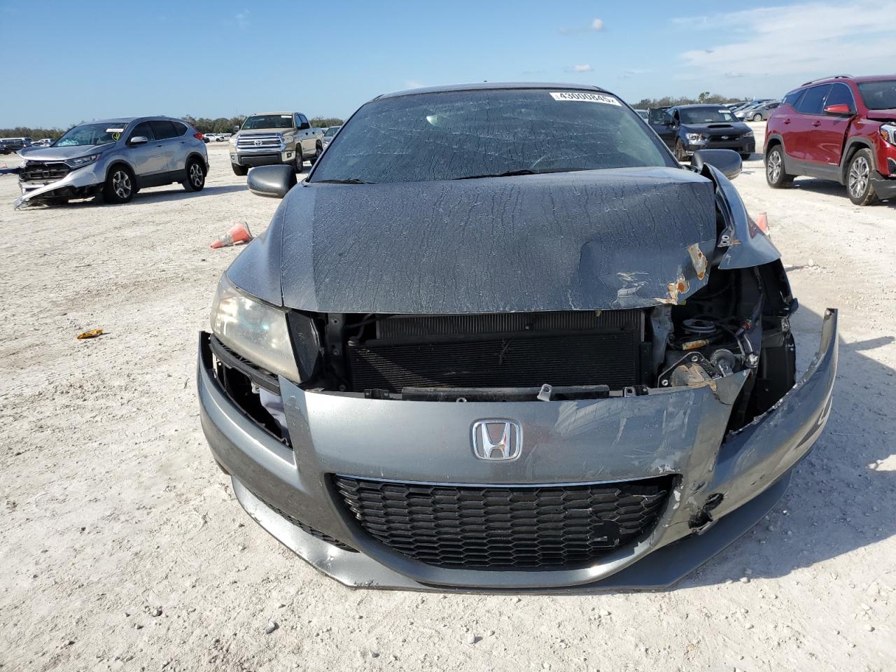2015 Honda CR-Z VIN JHMZF1D47FS000761 Copart auction photo, front end damage thumbnail 5
