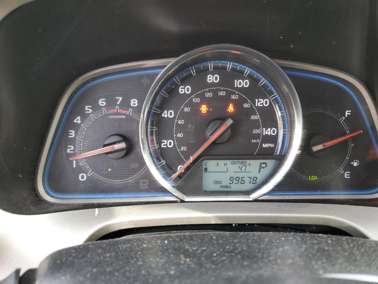 2014 Toyota RAV 4 VIN 2T3DFREV3EW138546 Copart auction photo, rear end damage thumbnail 9