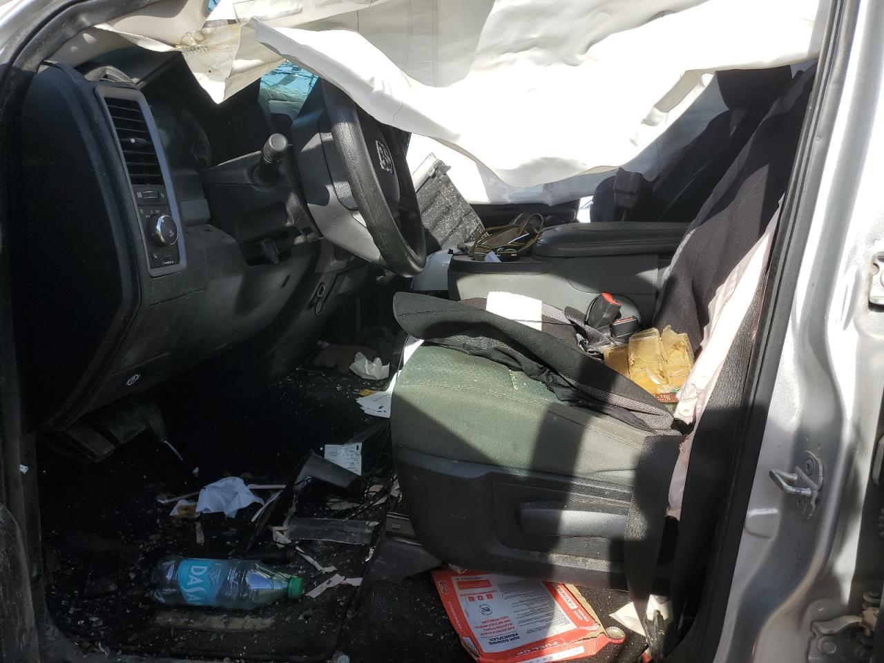 2014 RAM 1500 VIN 1C6RR6FT3ES135249 Copart auction photo, rollover / all over damage thumbnail 7