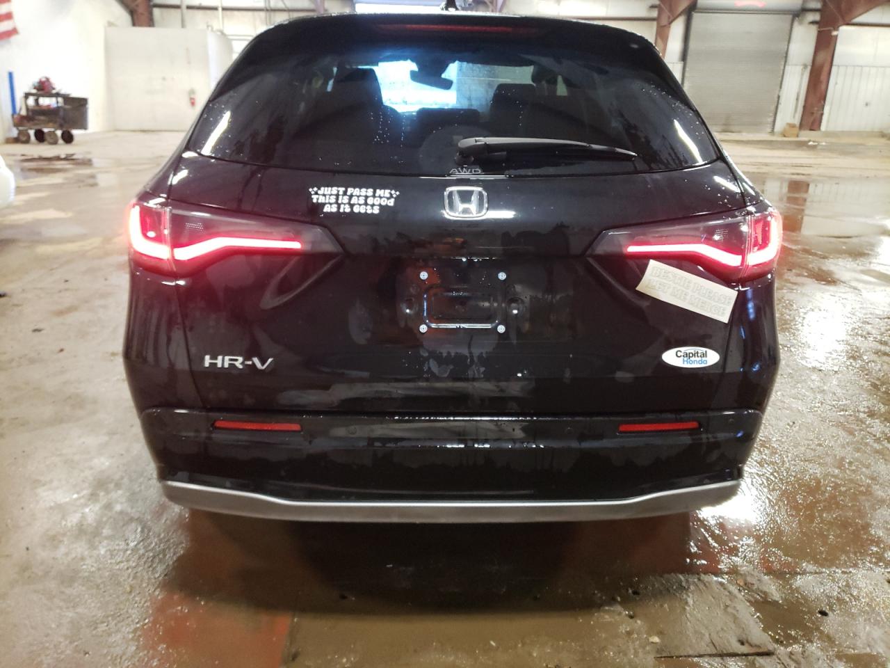 2024 Honda HR-V VIN 3CZRZ2H76RM785414 Copart auction photo, front end / undercarriage damage thumbnail 6