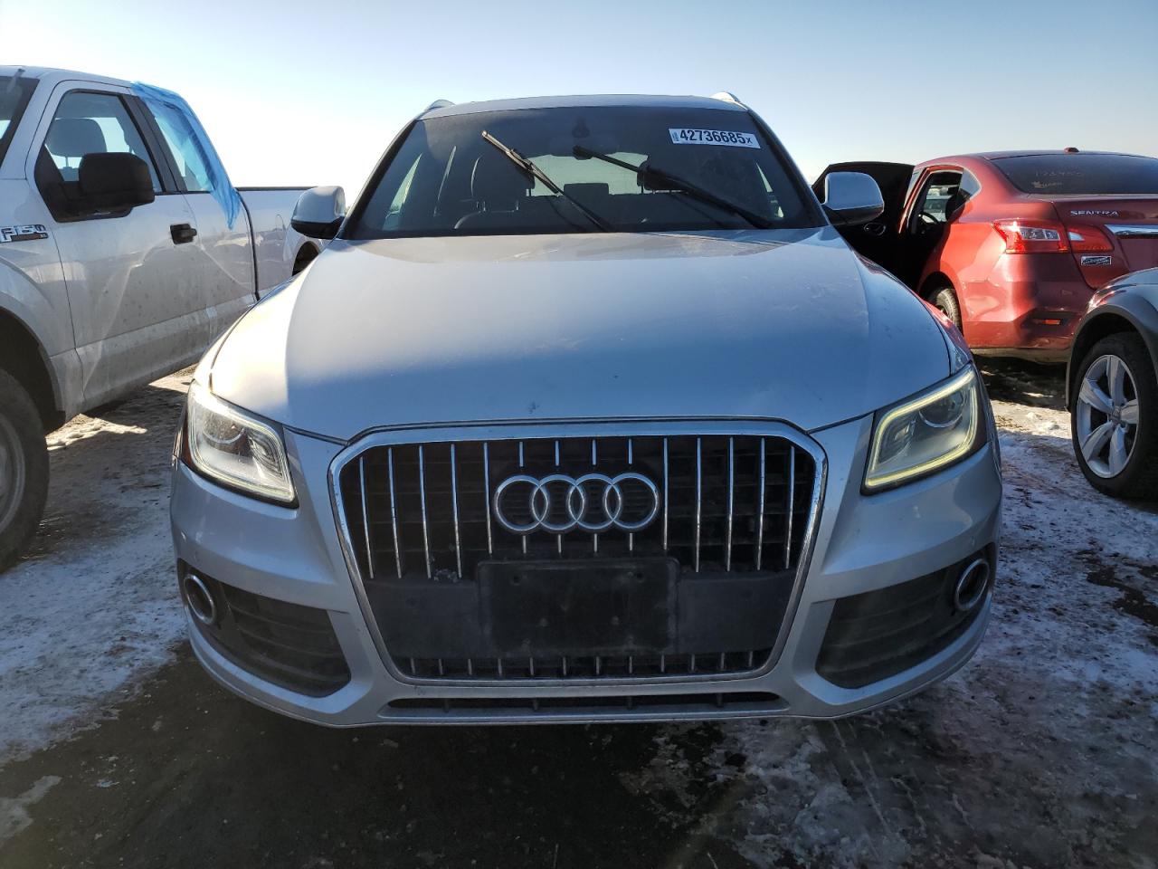 2013 Audi Q5 VIN WA1LFBFP6DA031128 Copart auction photo, mechanical damage thumbnail 5