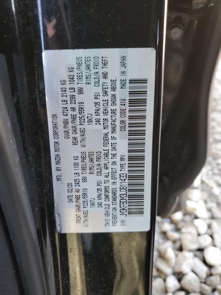 2020 Mazda CX-5 VIN JM3KFBDM3L0811433 Copart auction photo, front end damage thumbnail 16