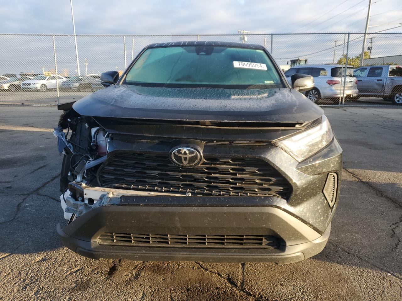 2023 Toyota RAV 4 VIN 2T3G1RFV3PW337674 Copart auction photo, front end / side damage thumbnail 5