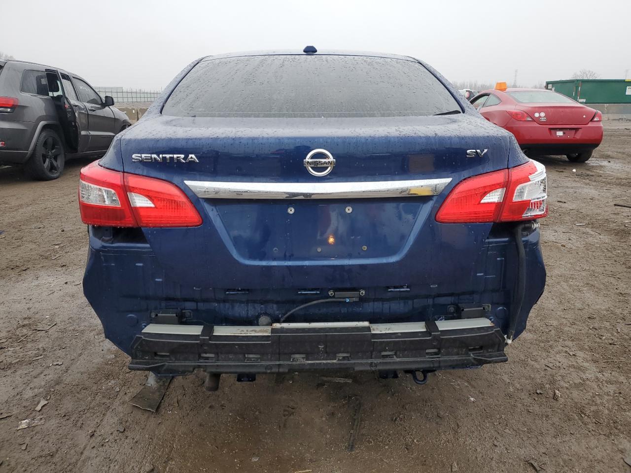 2019 Nissan Sentra VIN 3N1AB7AP2KY322699 Copart auction photo, all over damage thumbnail 6