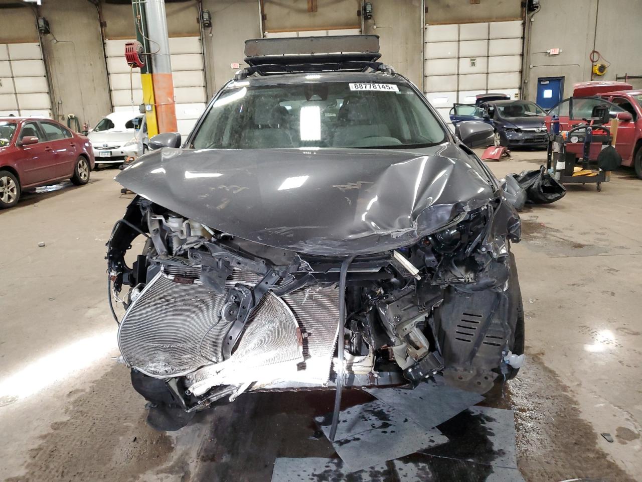 2017 Toyota RAV 4 VIN JTMRFREV2HD205905 Copart auction photo, front end damage thumbnail 5