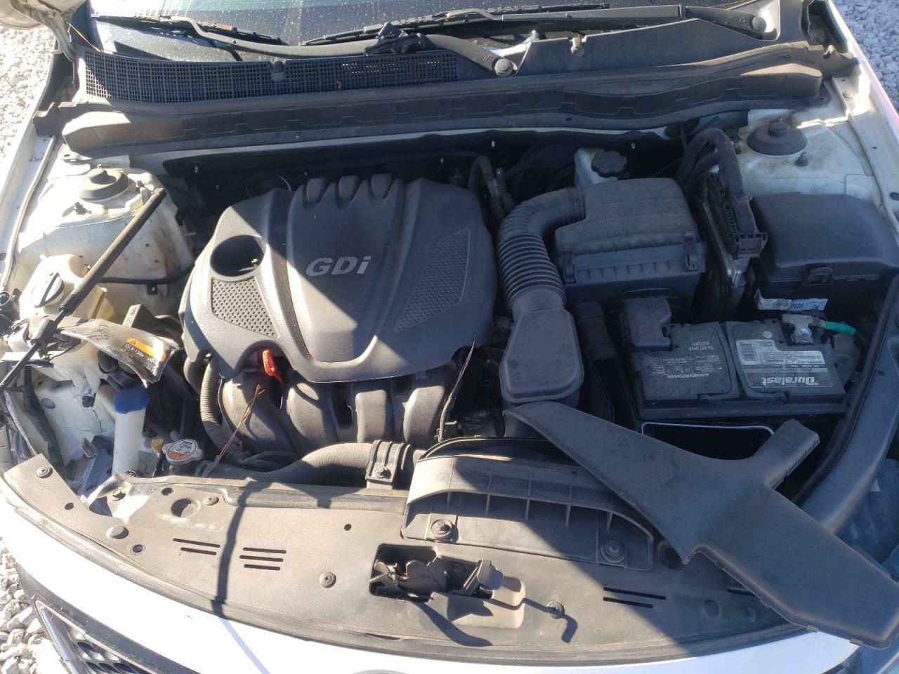 2015 KIA Optima VIN KNAGM4A76F5571443 Copart auction photo, front end damage thumbnail 11
