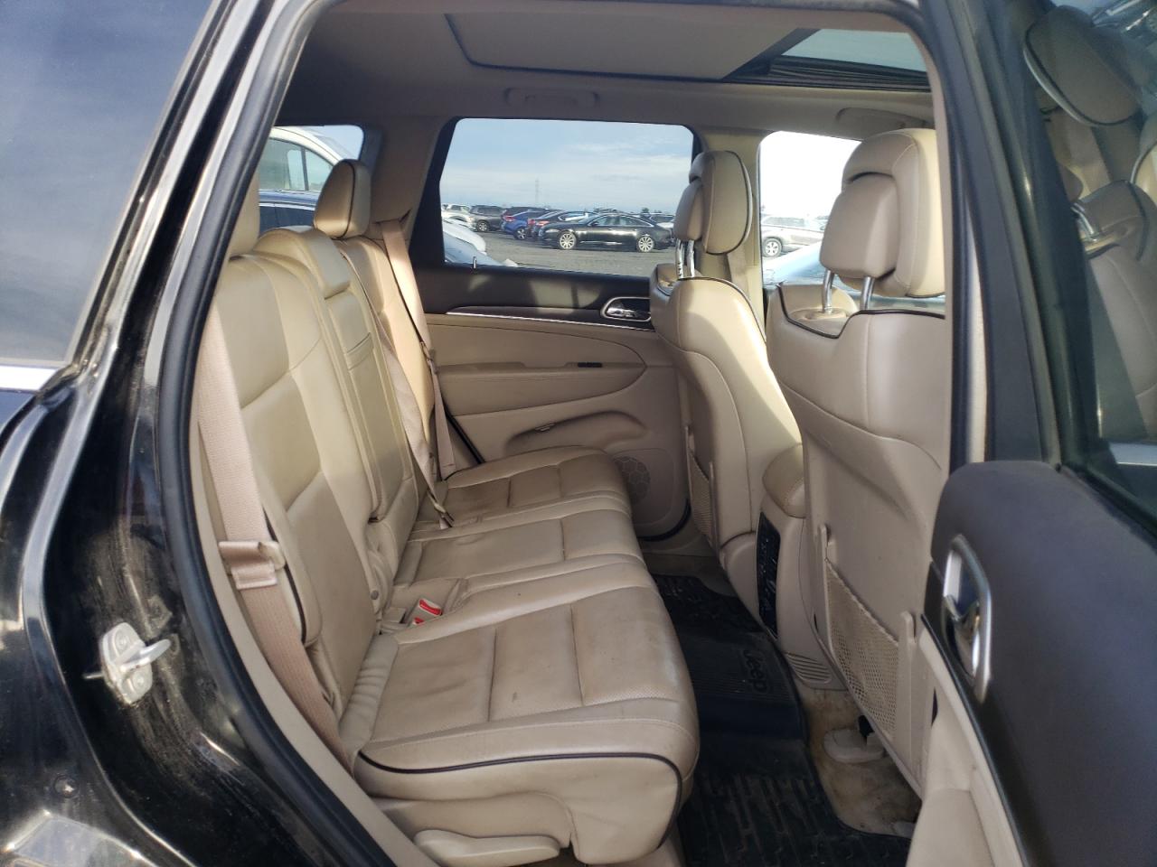 2014 Jeep Grand Cherokee VIN 1C4RJFCT1EC187493 Copart auction photo, all over damage thumbnail 11