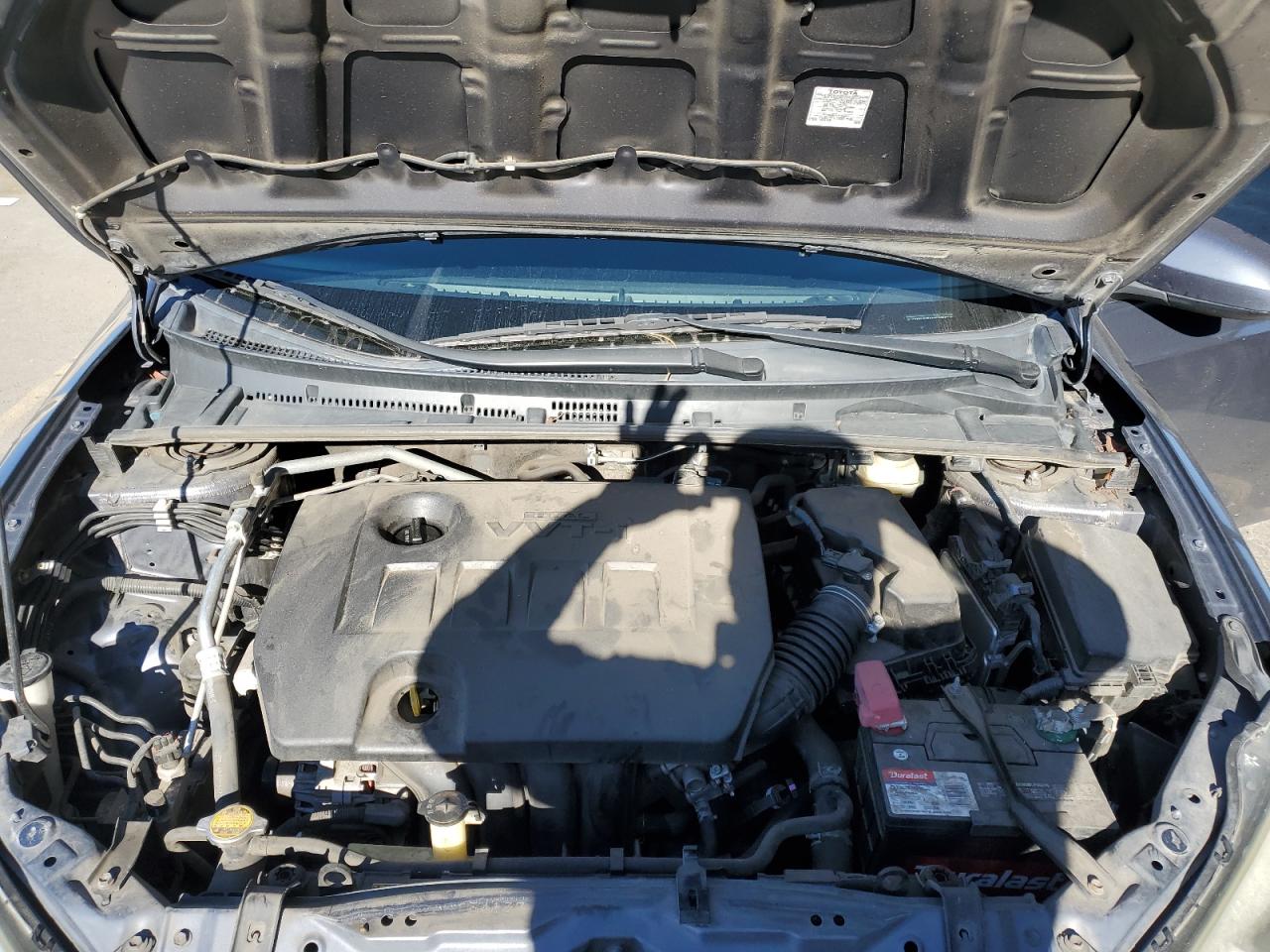 2016 Toyota Corolla VIN 5YFBURHE5GP509597 Copart auction photo, front end / side damage thumbnail 11