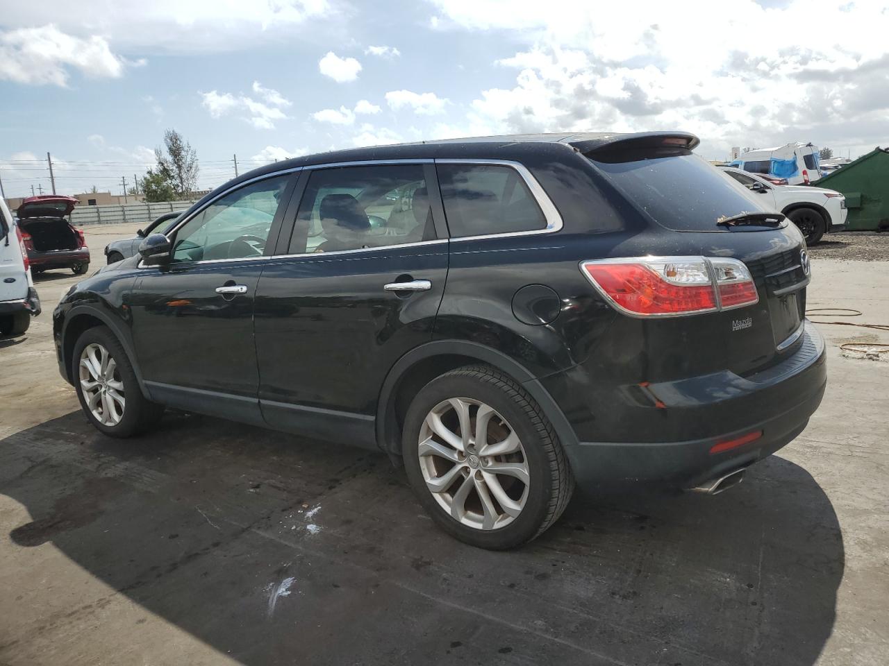 2012 Mazda CX-9 VIN JM3TB2DA2C0357939 Copart auction photo, mechanical damage thumbnail 2