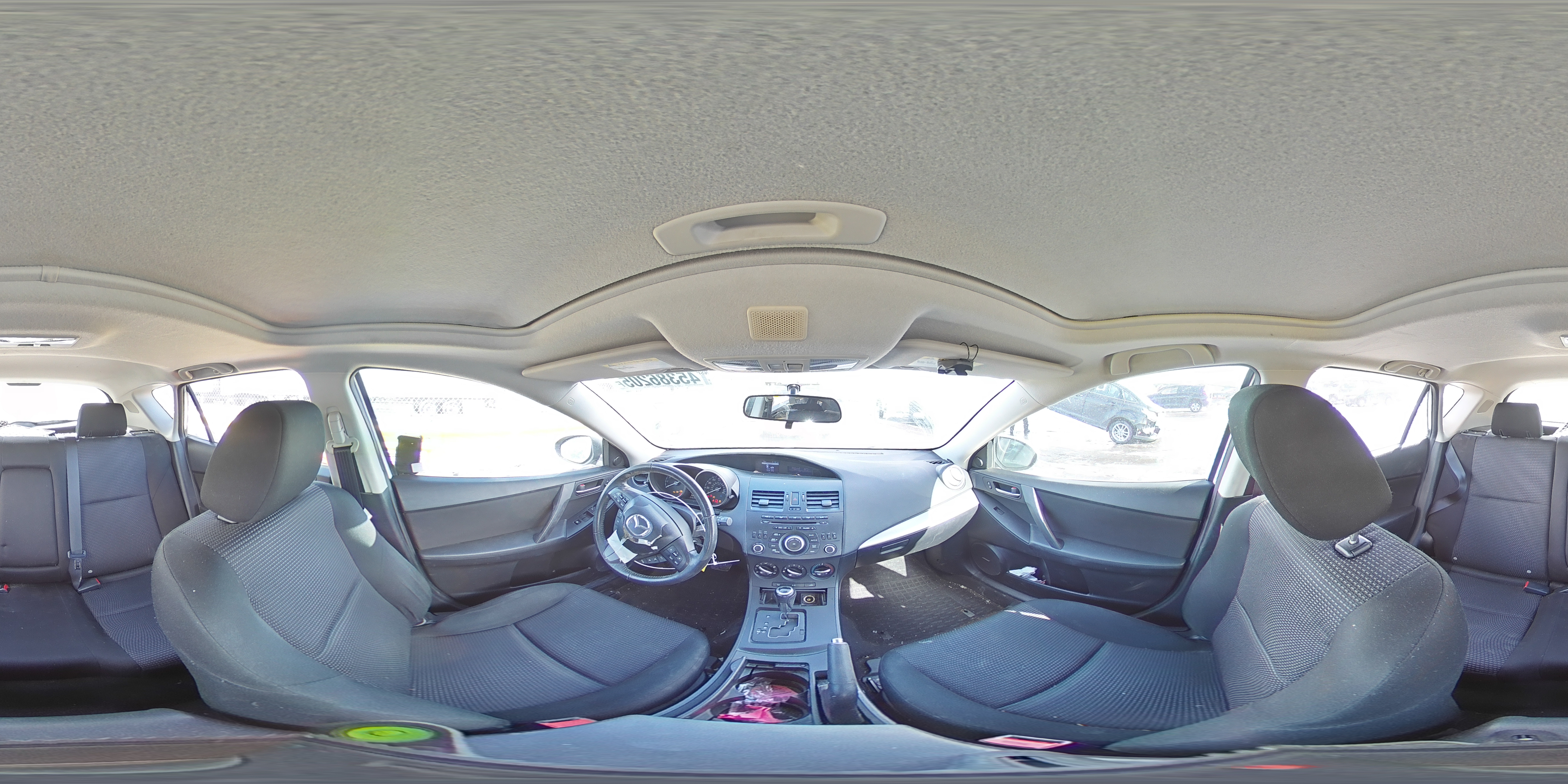 2012 Mazda 3 VIN JM1BL1L71C1595566 Copart auction photo, front end damage thumbnail 13