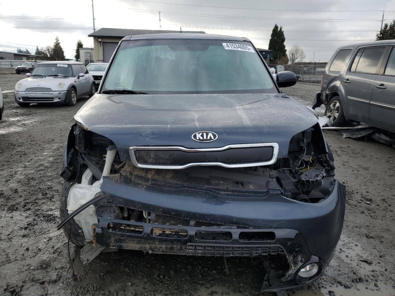 2016 KIA Soul VIN KNDJP3A56G7240389 Copart auction photo, all over damage thumbnail 5