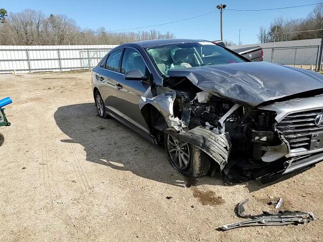 2019 Hyundai Sonata VIN 5NPE24AF7KH813075 Copart auction photo, front end / side damage thumbnail 10
