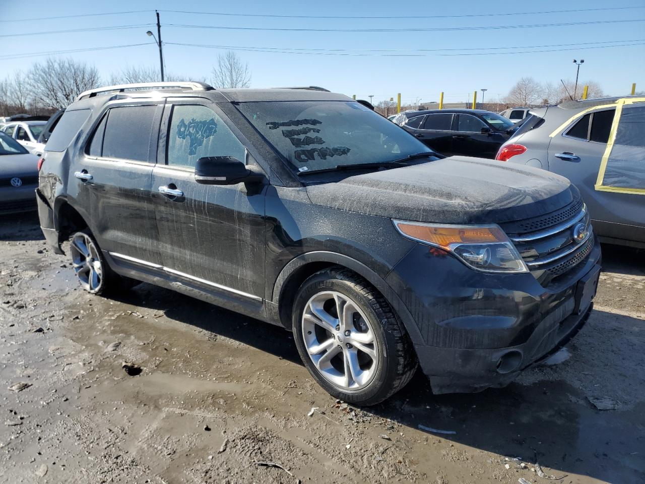 2015 Ford Explorer VIN 1FM5K8F88FGC17867 Copart auction photo, rear end / mechanical damage thumbnail 4