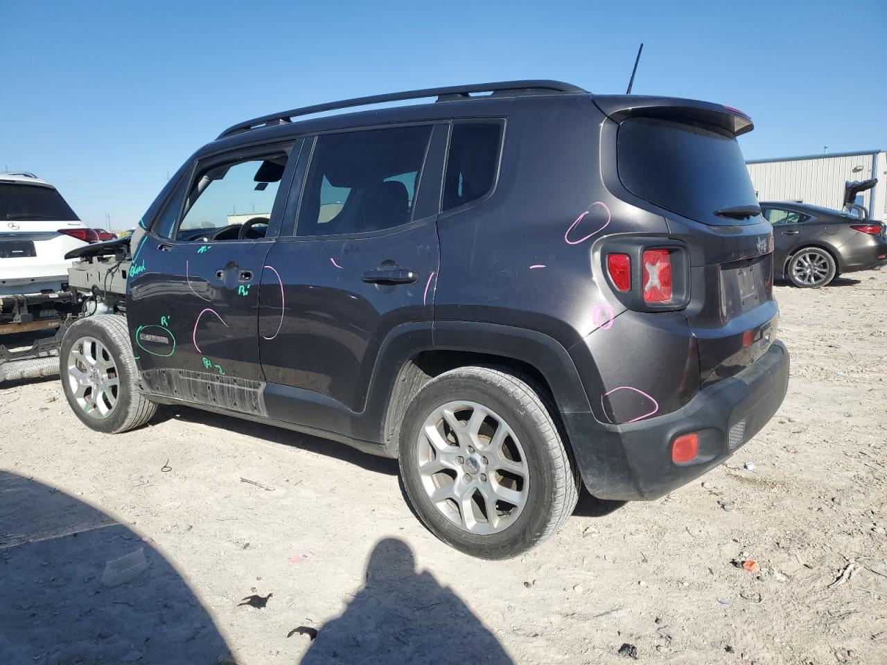 2018 Jeep Renegade VIN ZACCJABB1JPJ70679 Copart auction photo, front end damage thumbnail 2