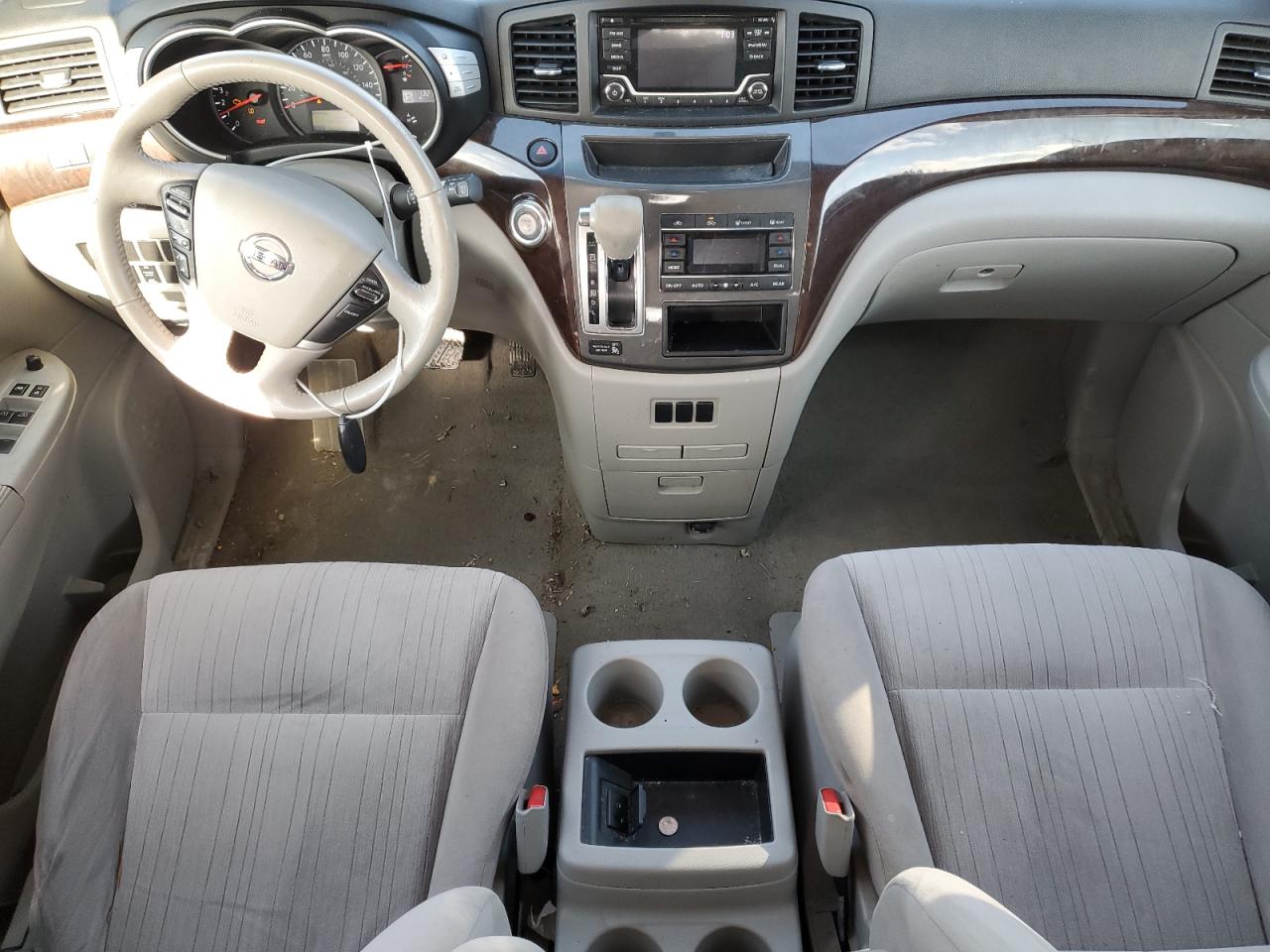 2017 Nissan Quest VIN JN8AE2KP0H9166445 Copart auction photo, all over damage thumbnail 8