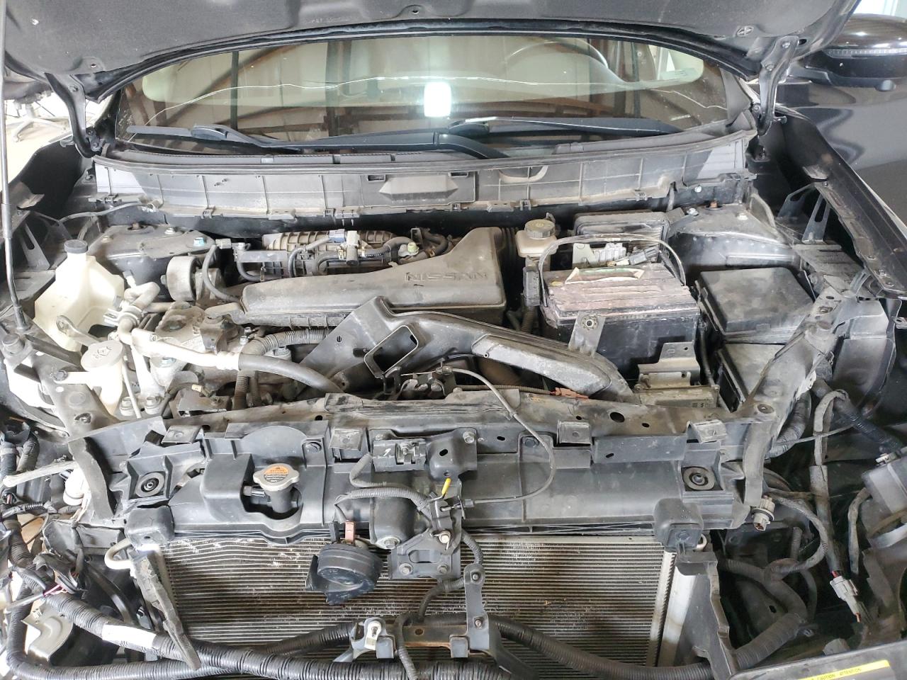 2018 Nissan Rogue VIN JN8AT2MV8JW318738 Copart auction photo, front end / undercarriage damage thumbnail 12