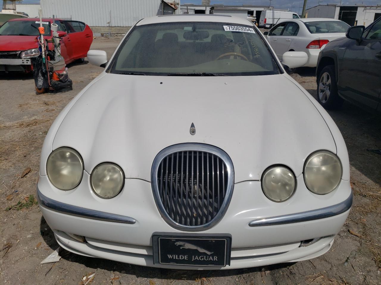 2002 Jaguar S-Type VIN SAJDA01N72FM21854 Copart auction photo, water/flood damage thumbnail 5