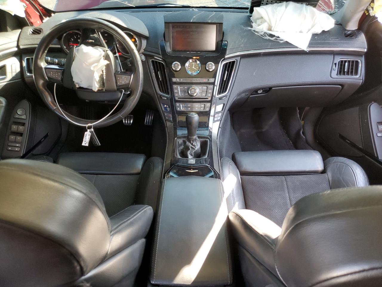 2009 Cadillac CTS VIN 1G6DN57P290165597 Copart auction photo, side / front end damage thumbnail 8
