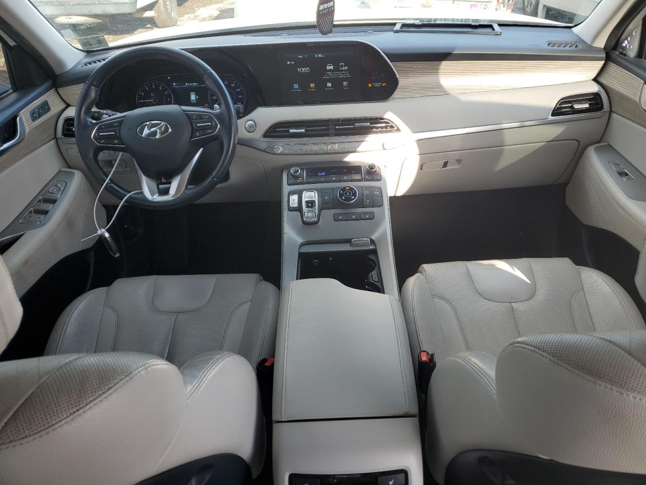 2020 Hyundai Palisade VIN KM8R4DHE2LU155368 Copart auction photo, front end damage thumbnail 8