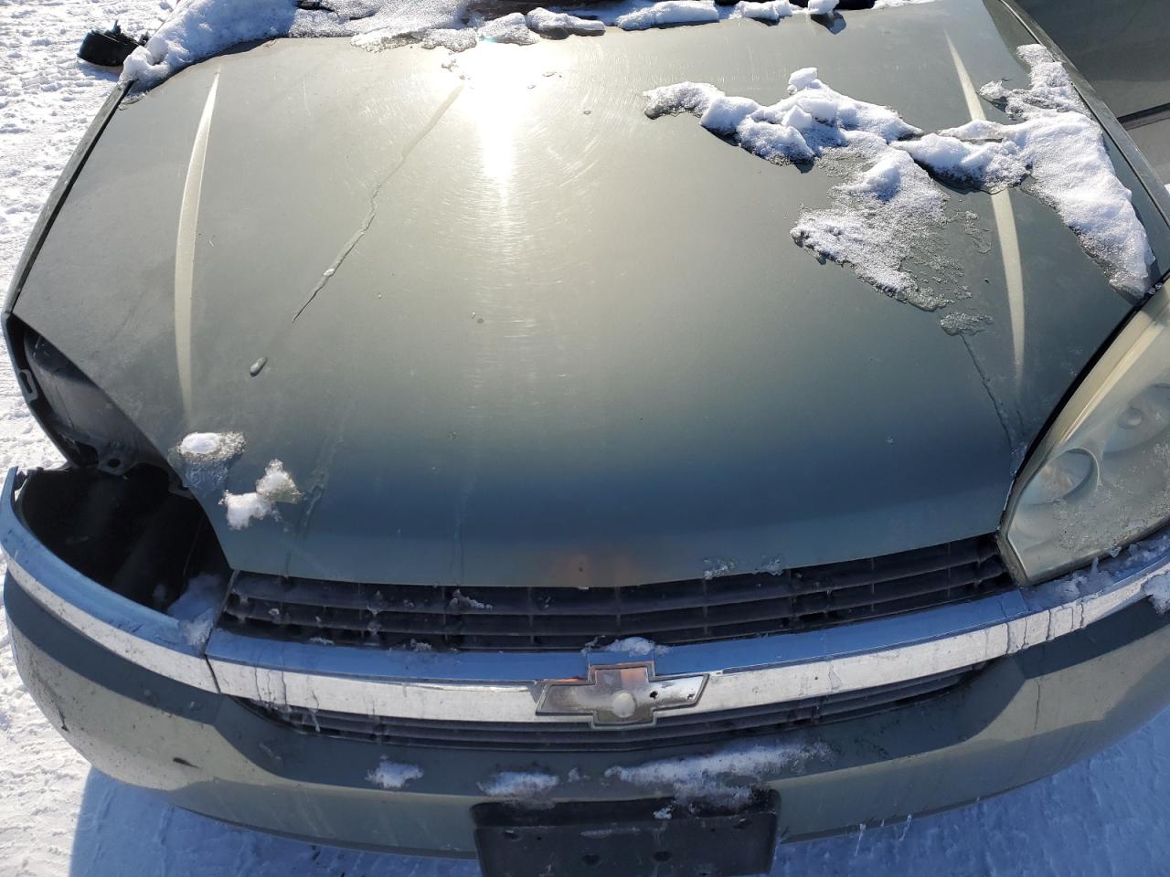 2005 Chevrolet Malibu VIN 1G1ZS52F15F121360 Copart auction photo, front end / rear end damage thumbnail 11