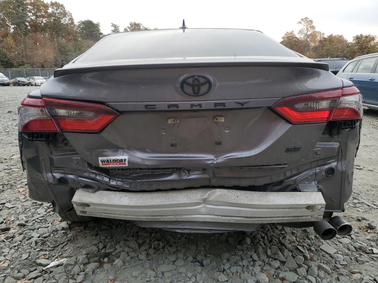2022 Toyota Camry VIN 4T1G11AK5NU059428 Copart auction photo, rear end damage thumbnail 6