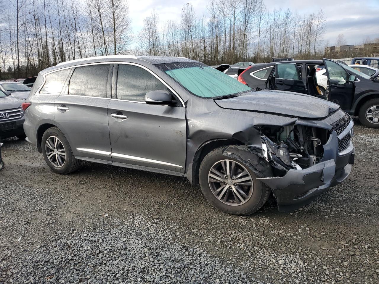 2016 Infiniti QX60 VIN 5N1AL0MN9GC528433 Copart auction photo, front end damage thumbnail 4
