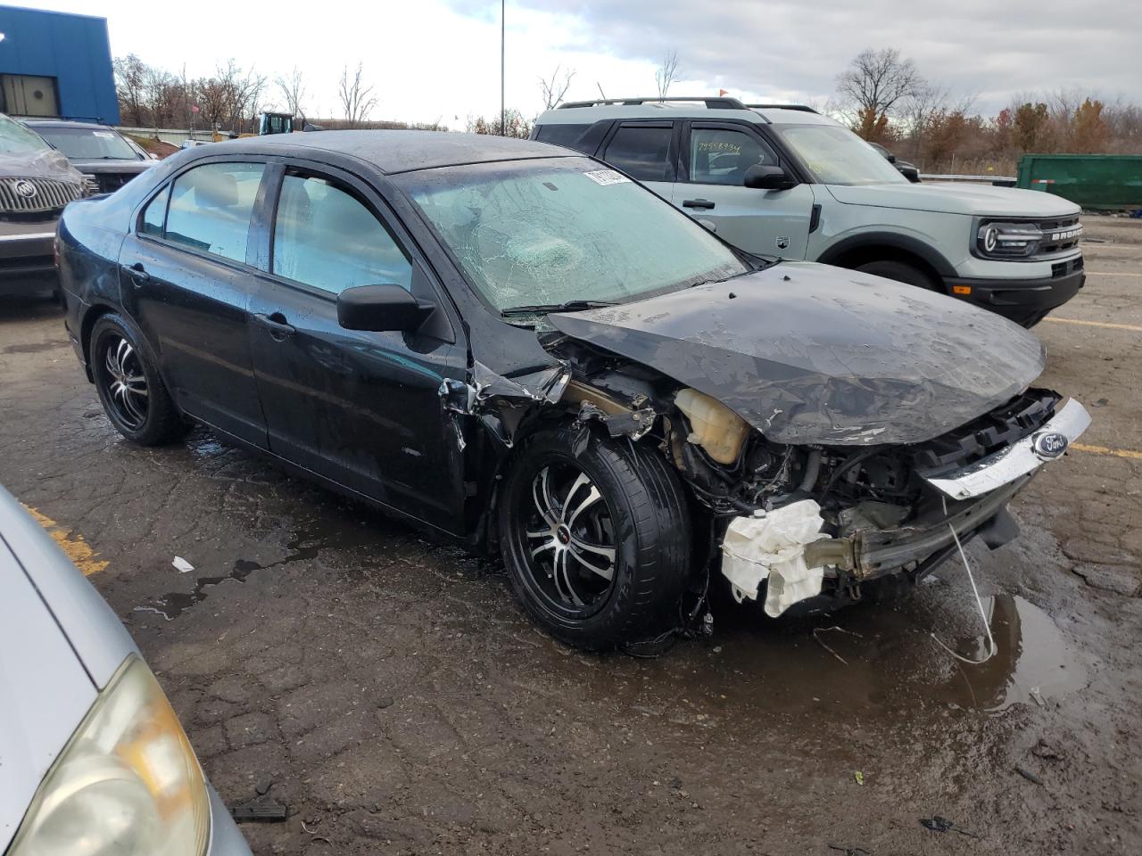 2012 Ford Fusion VIN 3FAHP0GAXCR338738 Copart auction photo, front end damage thumbnail 4